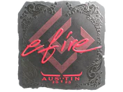 Sticker | efire (Foil) | Austin 2025 image