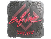 Sticker | efire (Foil) | Austin 2025 image