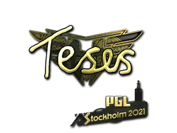 Sticker | TeSeS (Gold) | Stockholm 2021 image