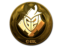 Sticker | G2 Esports (Gold) | Katowice 2019 image