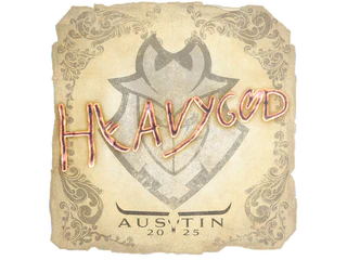 Sticker | Heavygod | Austin 2025