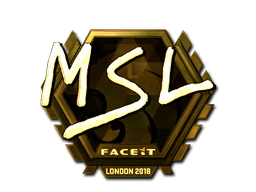 Sticker | MSL (Gold) | London 2018 image