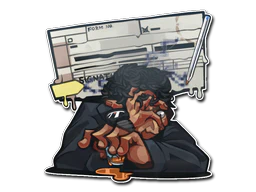 Sticker | Cursed Penmanship image