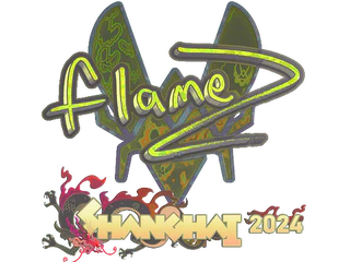 Sticker | FlameZ (Holo) | Shanghai 2024