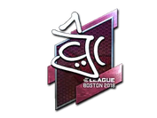 Sticker | chrisJ (Foil) | Boston 2018 image