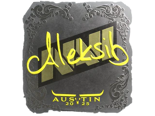 Sticker | Aleksib (Foil) | Austin 2025