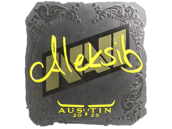 Sticker | Aleksib (Foil) | Austin 2025 image