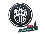 Sticker | BIG (Foil) | Stockholm 2021 image
