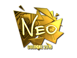 Sticker | NEO (Gold) | Cologne 2016 image