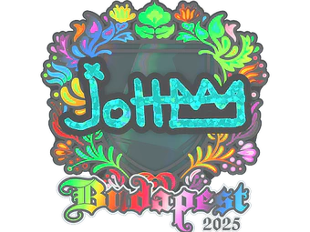 Sticker | jottAAA (Holo) | Budapest 2025 image