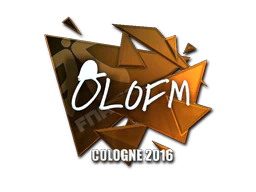Sticker | olofmeister (Foil) | Cologne 2016 image