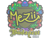 Sticker | mezii (Embroidered) | Budapest 2025 image