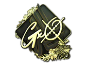 Sticker | gxx- (Gold) | Rio 2022 image