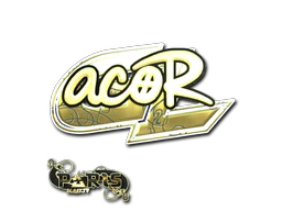Sticker | acoR (Gold) | Paris 2023 image