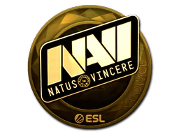 Sticker | Natus Vincere (Gold) | Katowice 2019 image