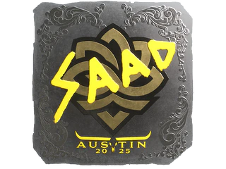 Sticker | saadzin (Foil) | Austin 2025