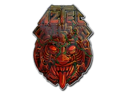 Sticker | Aztec image
