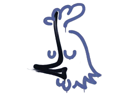 Sealed Graffiti | Recoil AK-47 (SWAT Blue)