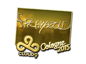 Sticker | freakazoid (Gold) | Cologne 2015 image