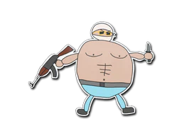 Sticker | Poorly Drawn Terrorist image