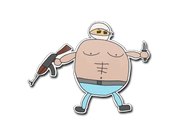 Sticker | Poorly Drawn Terrorist image