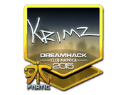 Sticker | KRIMZ (Foil) | Cluj-Napoca 2015 image