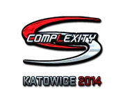 Sticker | compLexity Gaming (Foil) | Katowice 2014 image