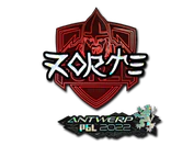Sticker | zorte (Glitter) | Antwerp 2022 image