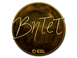 Sticker | BnTeT (Gold) | Katowice 2019 image