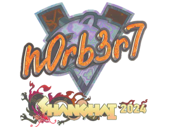 Sticker | n0rb3r7 (Holo) | Shanghai 2024 image