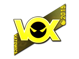 Sticker | Vox Eminor (Gold) | Katowice 2015 image