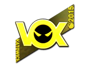 Sticker | Vox Eminor (Gold) | Katowice 2015 image