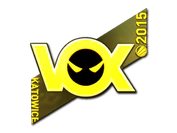 Sticker | Vox Eminor (Gold) | Katowice 2015 image
