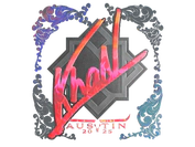 Sticker | khaN (Holo) | Austin 2025 image