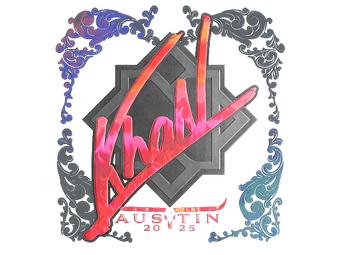Sticker | khaN (Holo) | Austin 2025 image