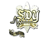 Sticker | sdy (Gold) | Paris 2023 image