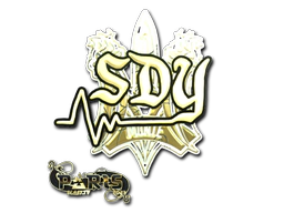 Sticker | sdy (Gold) | Paris 2023 image
