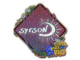 Sticker | syrsoN (Glitter) | Rio 2022 image