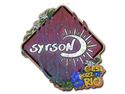 Sticker | syrsoN (Glitter) | Rio 2022 image