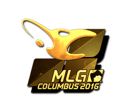 Sticker | mousesports (Gold) | MLG Columbus 2016 image