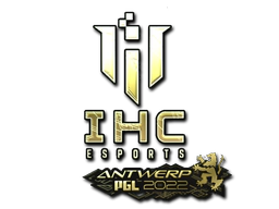 Sticker | IHC Esports (Gold) | Antwerp 2022 image