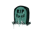 Sealed Graffiti | Tombstone (Frog Green) image