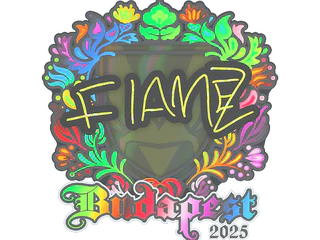 Sticker | FlameZ (Holo) | Budapest 2025