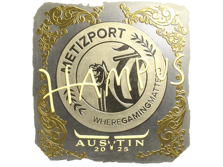 Sticker | hampus (Gold) | Austin 2025