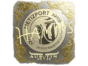 Sticker | hampus (Gold) | Austin 2025 image