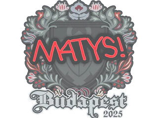 Sticker | MATYS | Budapest 2025