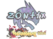 Sticker | zont1x (Holo) | Shanghai 2024 image