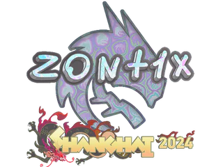 Sticker | zont1x (Holo) | Shanghai 2024