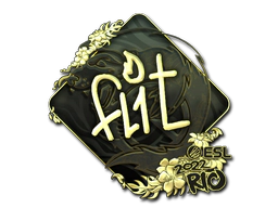 Sticker | FL1T (Gold) | Rio 2022 image