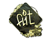Sticker | FL1T (Gold) | Rio 2022 image